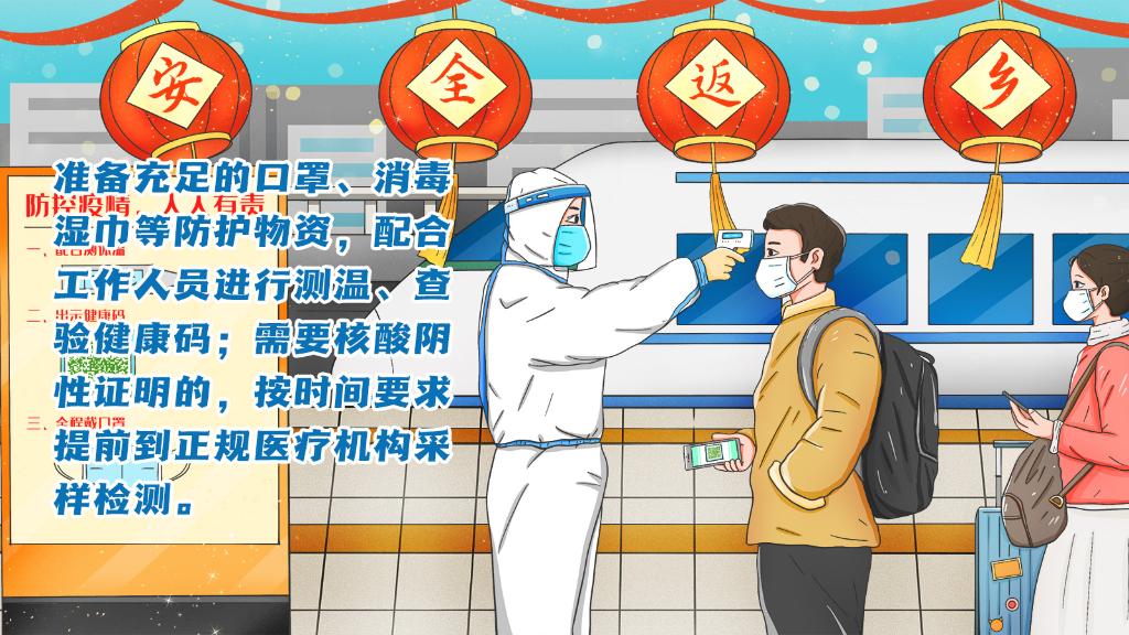 春運進行時，人在旅途如何做好防護？