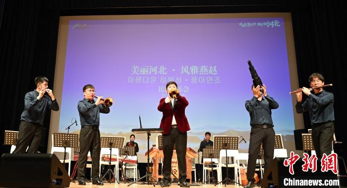 圖為音樂會現場。　首爾中國文化中心供圖