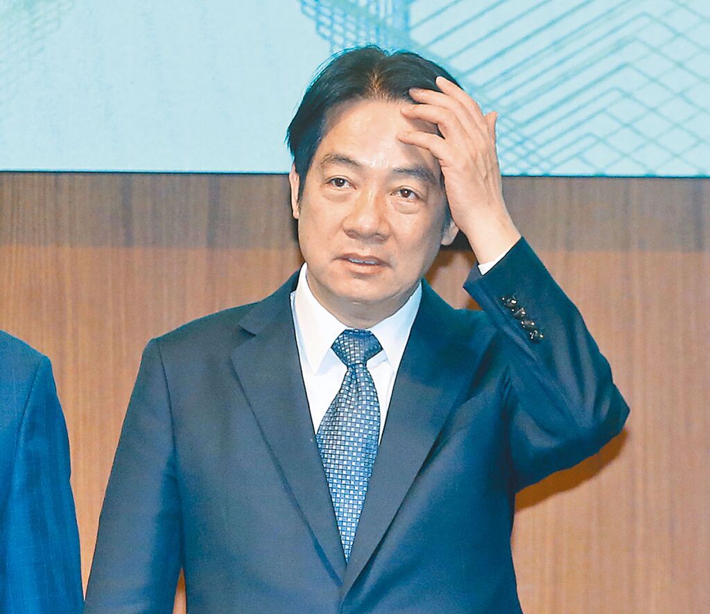 民進(jìn)黨臺(tái)灣地區(qū)領(lǐng)導(dǎo)人選舉參選人賴清德。 臺(tái)灣“中時(shí)新聞網(wǎng)”資料圖
