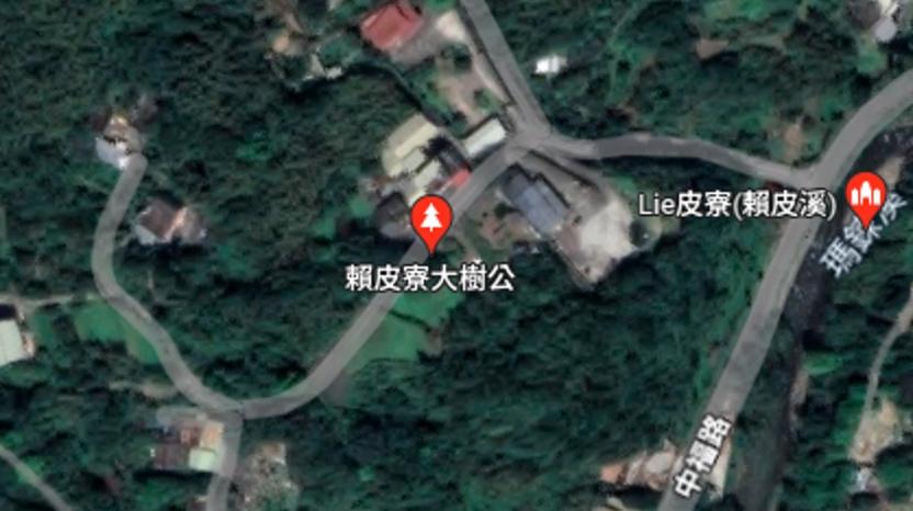 谷歌地圖截圖。圖片來源：臺灣《中國時報(bào)》