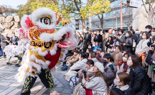 活動現(xiàn)場。中國駐大阪旅游辦事處供圖