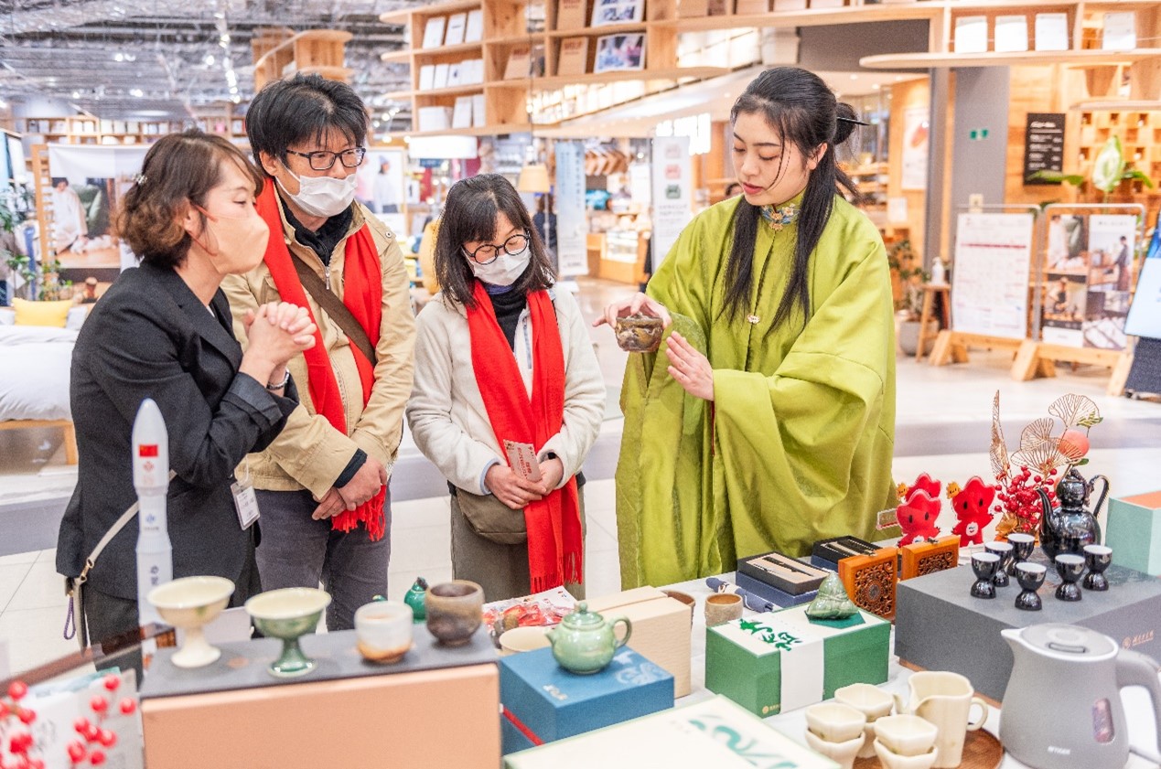 活動現(xiàn)場。中國駐大阪旅游辦事處供圖