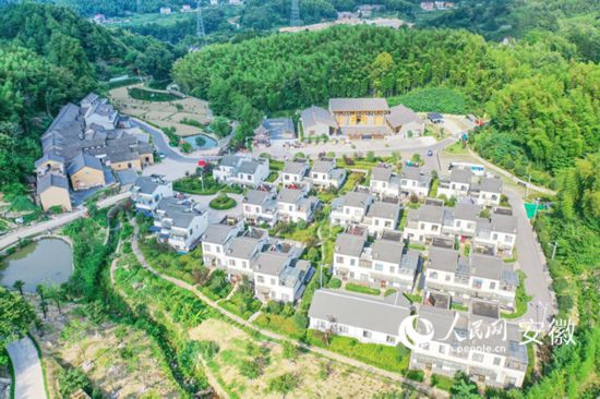 俯瞰大灣村。人民網(wǎng) 陳若天攝