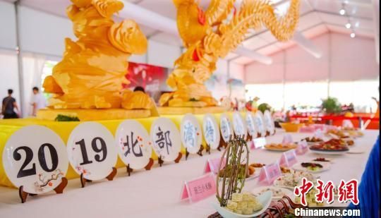 北部灣（海南儋州）旅游美食博覽會，舉辦美食評選活動　王子謙　攝