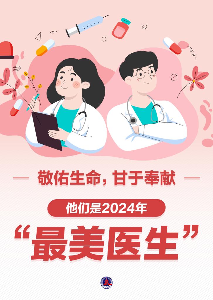 新華鮮報(bào)|致敬“白衣戰(zhàn)士”！2024年“最美醫(yī)生”發(fā)布