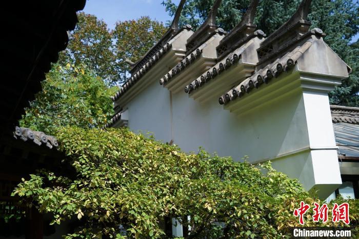 圖為西寧園林植物園內(nèi)的蘇式風(fēng)格建筑。　馬銘言 攝