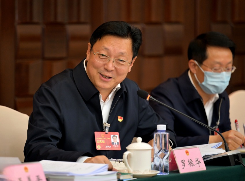 全國人大代表羅振華。