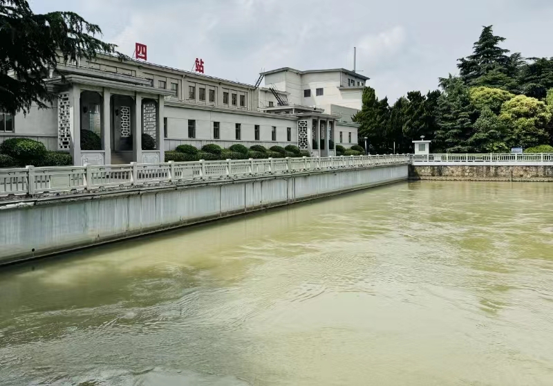 江都水利樞紐。受訪對象供圖