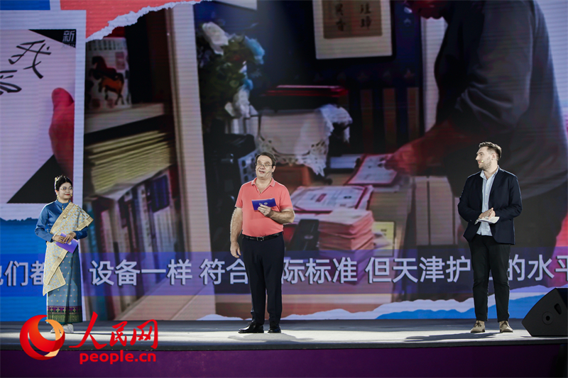 從左至右分別為馬星彤、皮安睿、柯明可。人民網(wǎng)記者 于凱攝