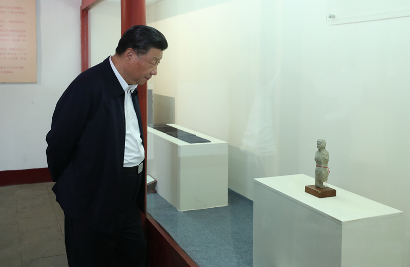 2021年5月12日，習(xí)近平總書記在南陽市考察東漢醫(yī)學(xué)家張仲景的墓祠紀(jì)念地醫(yī)圣祠。